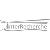 interRecherche Logo grau ohne Hintergrund